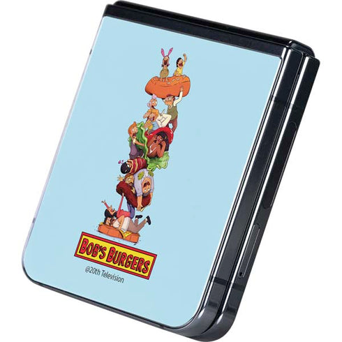 Bobs Burgers Stacked Galaxy Z Flip5 5G Skin